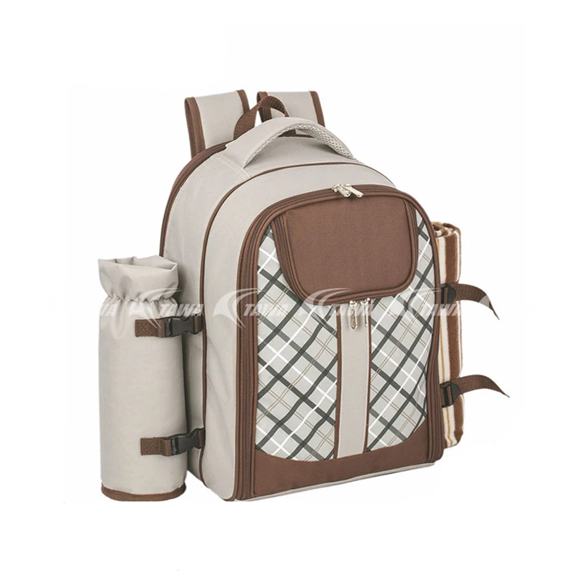 Наружная изолированная сумка для пикника на 4 человека, рюкзак для пикника