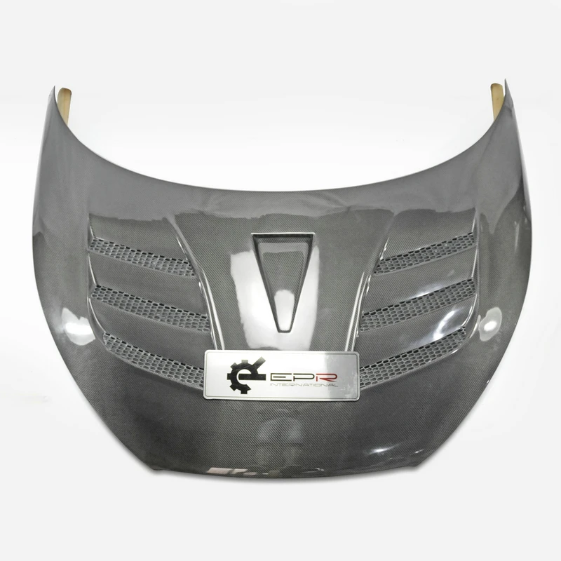 Автомобильные детали для Hyundai Veloster, Тип C, углеродное волокно, воздушный ВЕНТИЛИРУЕМЫЙ КАПОТ