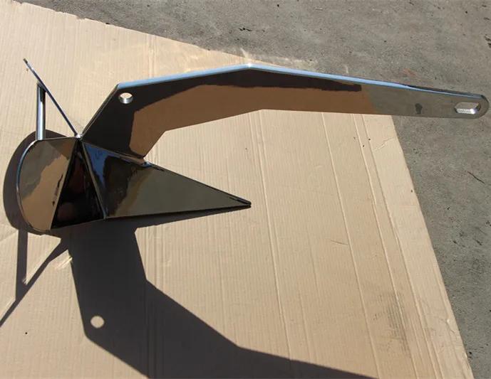 mirror polish stainless steel delta anchor, delta style anchor