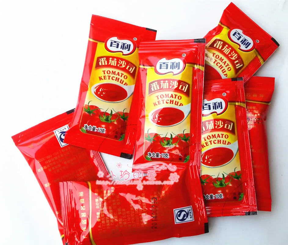 Automatic Ketchup Tomato Sauce Sachet Packing Machine