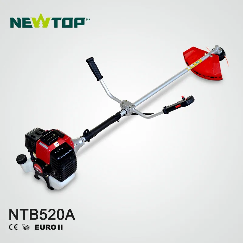 2 stroke gasoline brush cutter 52 cc string trimmer line steel grass trimmer for South Africa