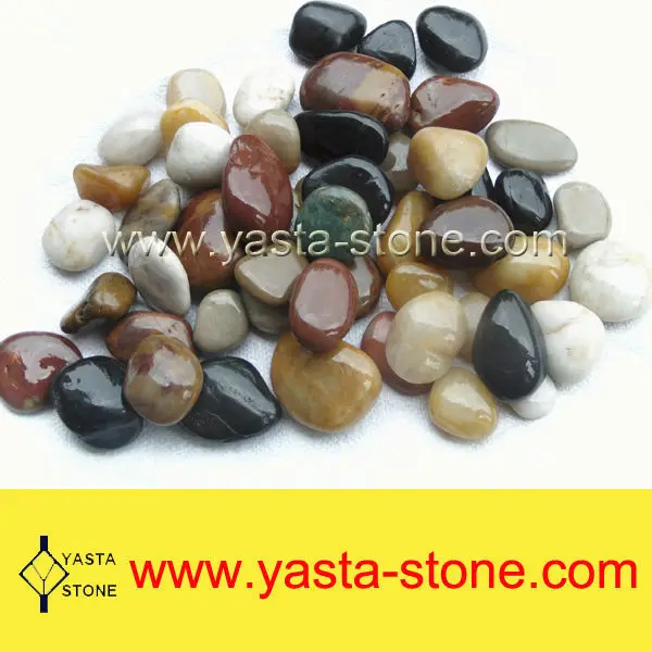 Washed River Stone Tile Wall Pebble Decoration