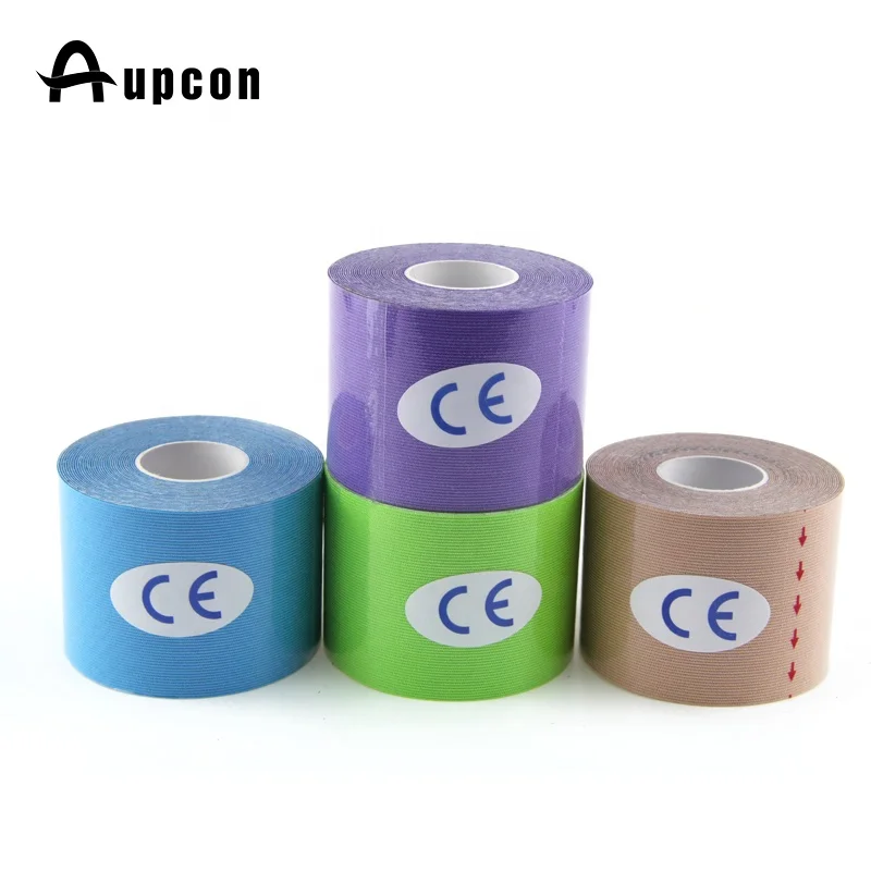 OEM Therapy Sports Kinesiology Tape Synthetic Skin Muscles Support Tape Waterproof Kinesiology Tape