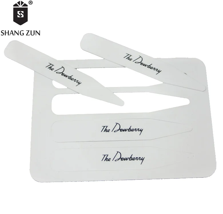 Ошейник с карточным принтом от производителя, жесткие пластиковые ошейники, деловые подарки для мужской и женской рубашки