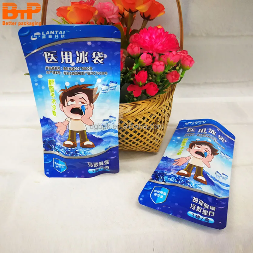 Оригинальный производитель пластиковый пакет для лечения травм ледяной мешок оказания первой помощи медицинская ледяная пластиковая замороженная упаковка