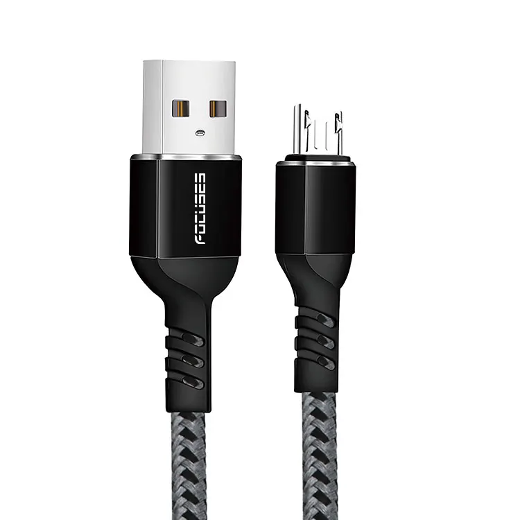 2.4A Durable Nylon Fast Charging Cable for Samsung