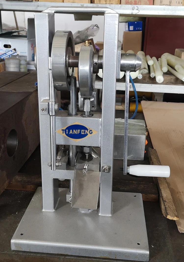 Таблеточный пресс с 1 комплект бесплатная Круглый Die планшет удар таблеточный пресс машина Tdp-0 ручной однопуансонный таблеточный пресс