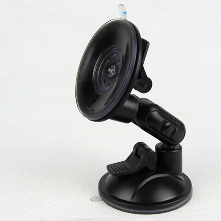 S65B+65 Universal adjustable Double Suction Cup Rotatable Tablet Phone Car Holder Stand Bracket Black