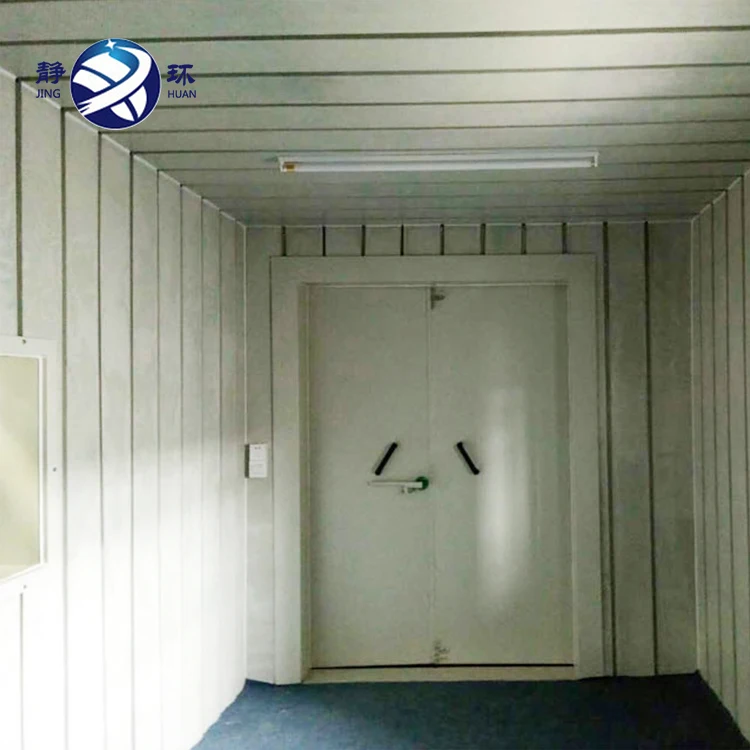 High Quality Metal Material Soundproof Interior Sliding Door / Acoustic Door