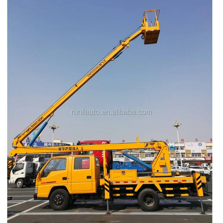 2021 Hot Sale Japanese Aerial Lift Truck Diesel Remote Control With Basket