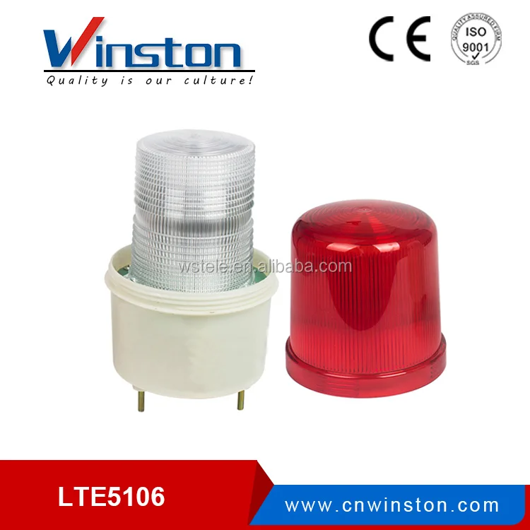 DC 12V LTE-5106 светодиодный стробоскопический предупредительный световой