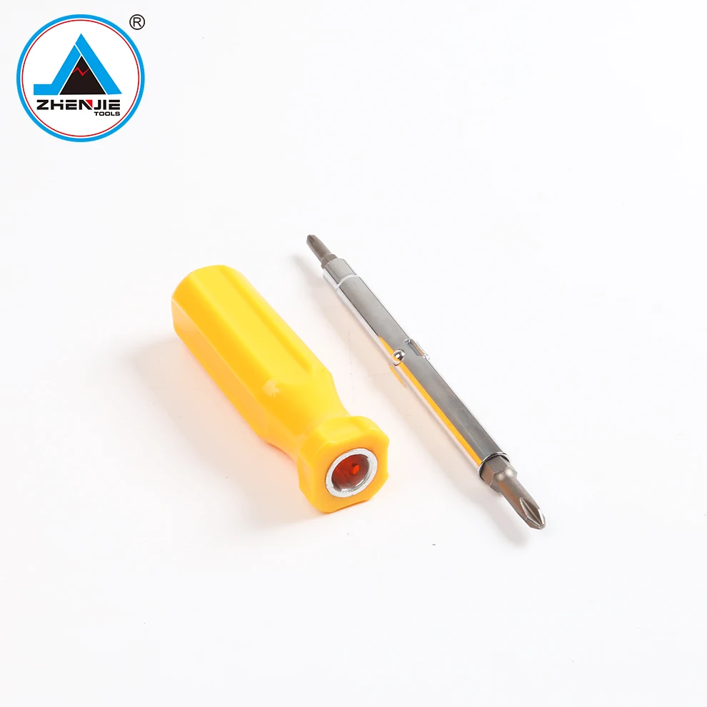 Double Color Crv 8 Multi S2 Bit Stubby 6 In 1 Multifunction Screwdriver