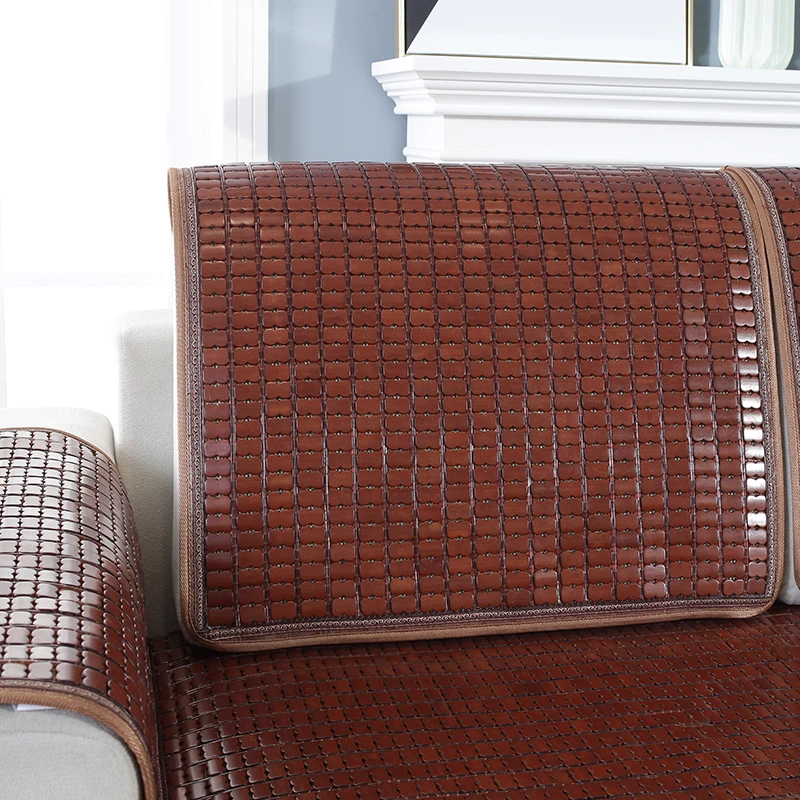 
Summer Cushion mat Non-Slip Cloth Sofa Cushion Summer Cool pad for Living Room Sofa Bamboo Mahjong slipcover Sofa 