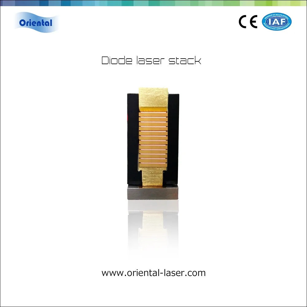 Bars microchannel diode,macro channel stack 600w/800w/1000w