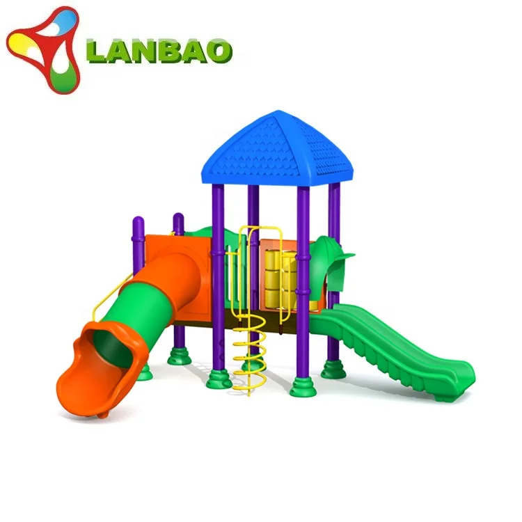 Popular plastic playground equipment for children with specified dimensions that are in demand