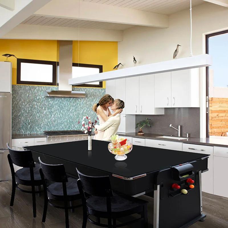 Недорогой бильярдный стол/бильярдный стол 4 в 1, бильярдный стол sprin с воздушным хоккеем, теннисный стол, обеденный стол