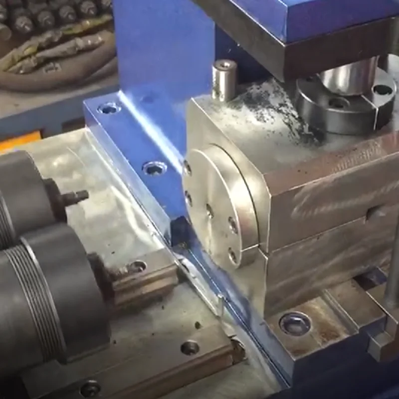 copper pipe end spinning machine Muffler Copper Pipe End Forming Machine