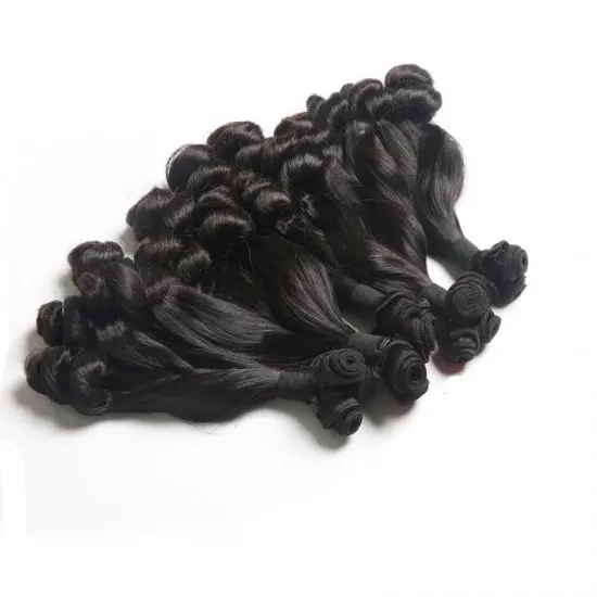 Guarantee Fumi Hair  Loose Curly Highest Quality Virgin Double Drawn