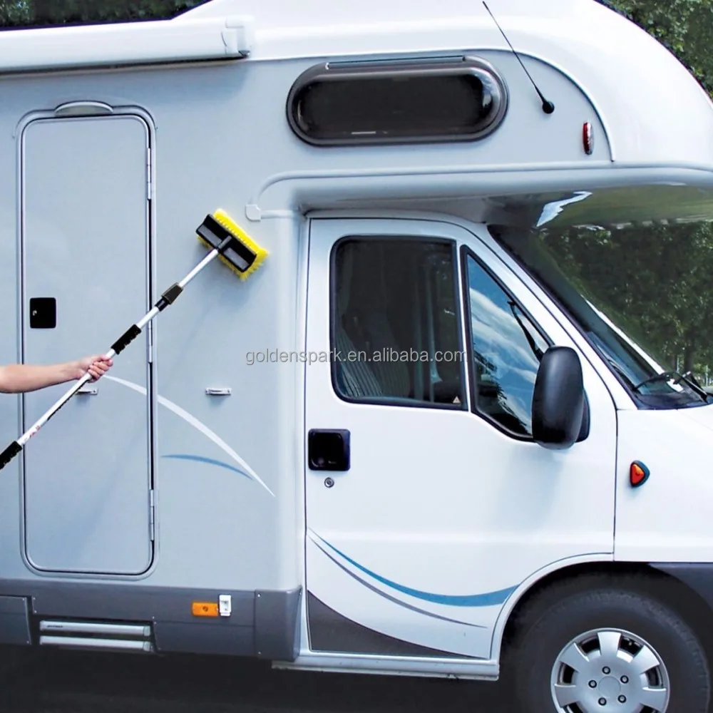 Adjustable Scratch-Free Car Wash Brush With Telescopic Handle