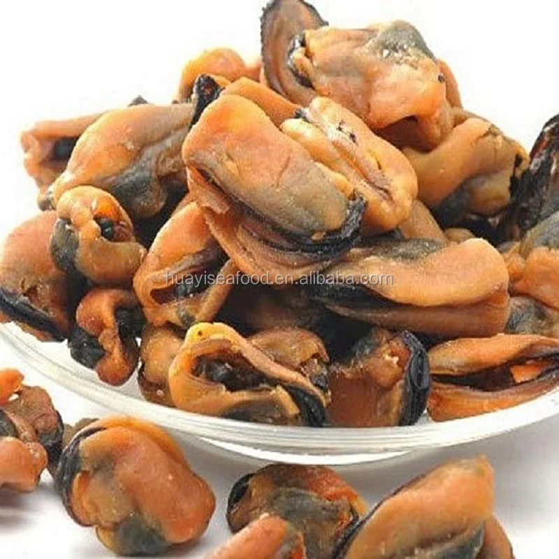 frozen mussel meat (Mytilus Edulis) spawns from April to September depending on water temperature.