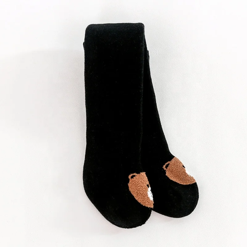 
New Cute Animal Kids Winter Thick Terry Cotton Baby Pantyhose Soft Fabric Children Tights 