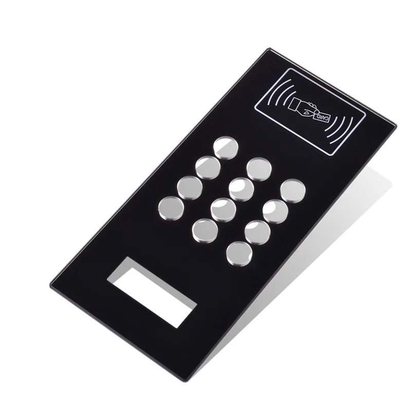 Alibaba China supplier CNC cutting black graphic overlay