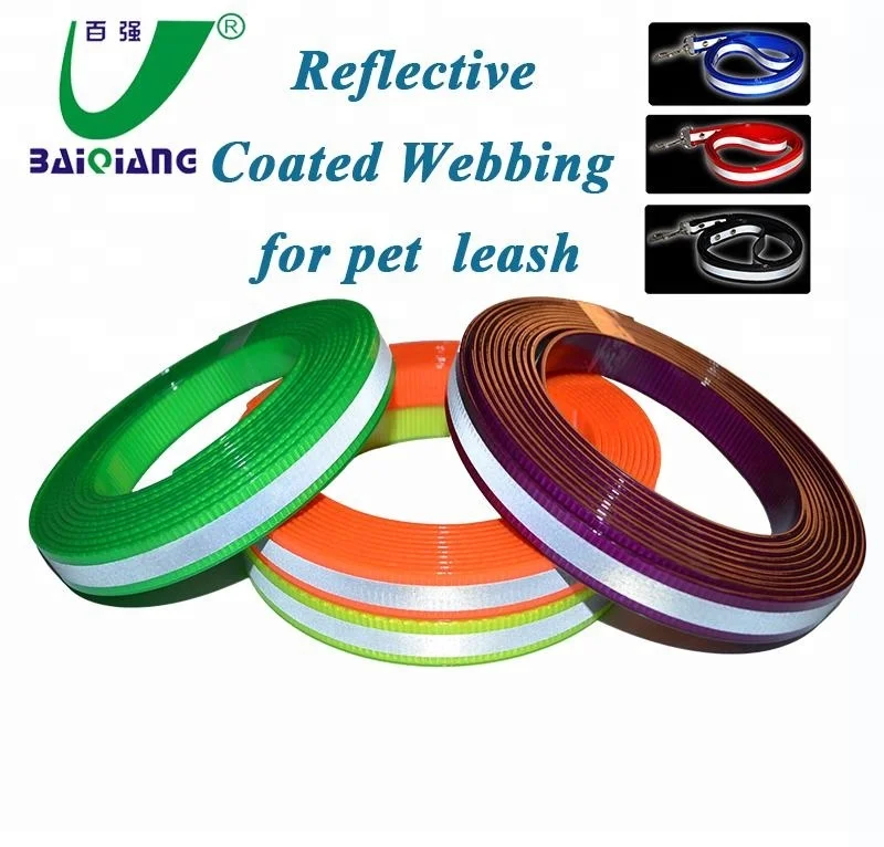 
Good Quality Waterproof High Tensile Reflective TPU Coated Webbing 
