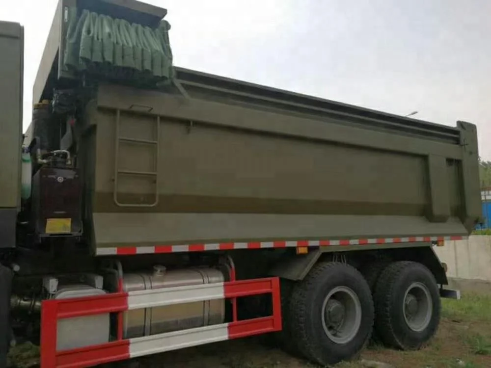 SINOTRUK HOWO high quality tipper for military use dump truck