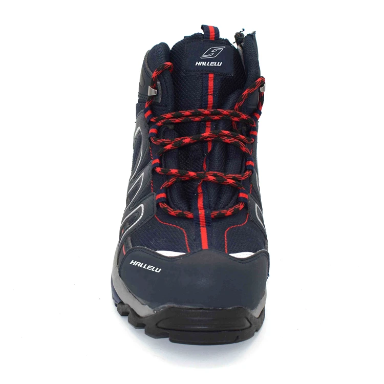 
China manufacturer leather steel toe cap industrial working men safety shoes 