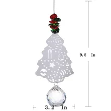 Kvalitní skleněný dekorativní stromeček 4 cm, 5 ks