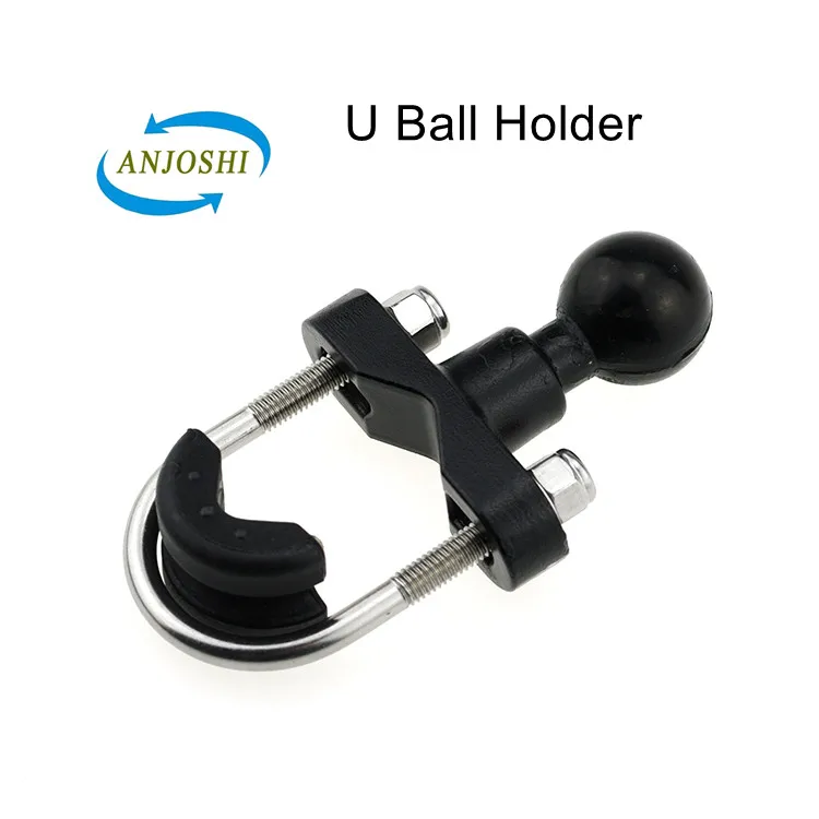 Universal Motorcycle Cell Phone Holder For Handlebars And Mirror Clamps