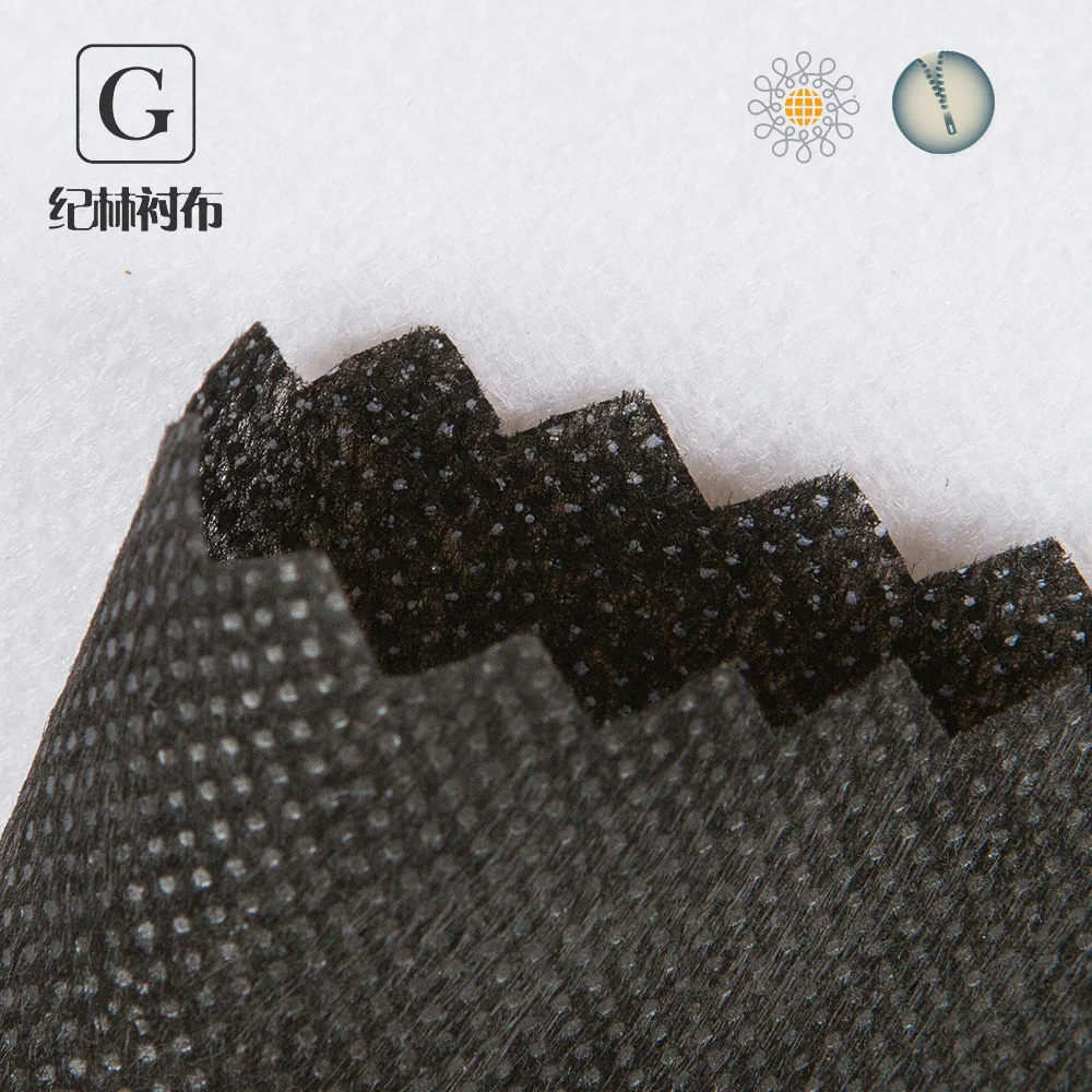 
Hot selling non woven microdot fusible woven fusing interlining 