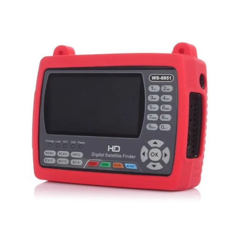 Factory price Satlink WS-6951 DVB-S/S2 HD Satellite Finder Digital with MPEG-2/MPEG-4 compliant and backlight Satlink 6951