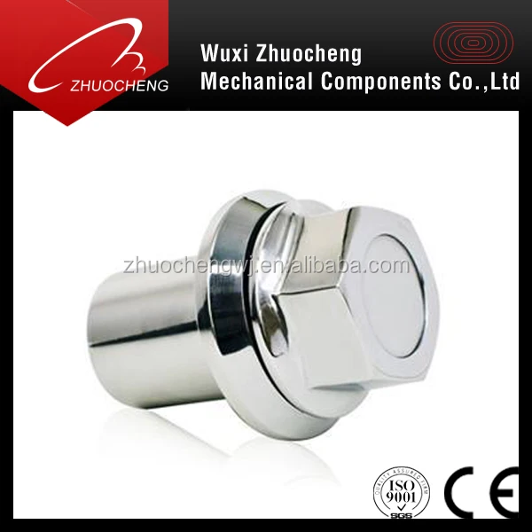 High quality carbon steel Slotted wheel nut hub nut