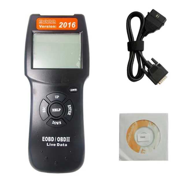 Car OBD2 EOBD CAN Fault Code Reader Scanner D900 Diagnostic Scan Tool