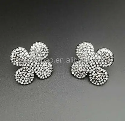 
Блестящий четырехлистный цветочный Модный высококачественный бриллиантовый орнамент для обуви 