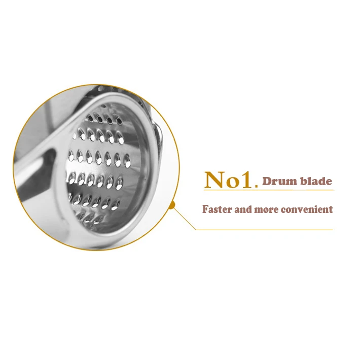 Amazon Hot Sale Kitchen Cutting Tools Stainless Steel Cheese Grater with Custom Logo