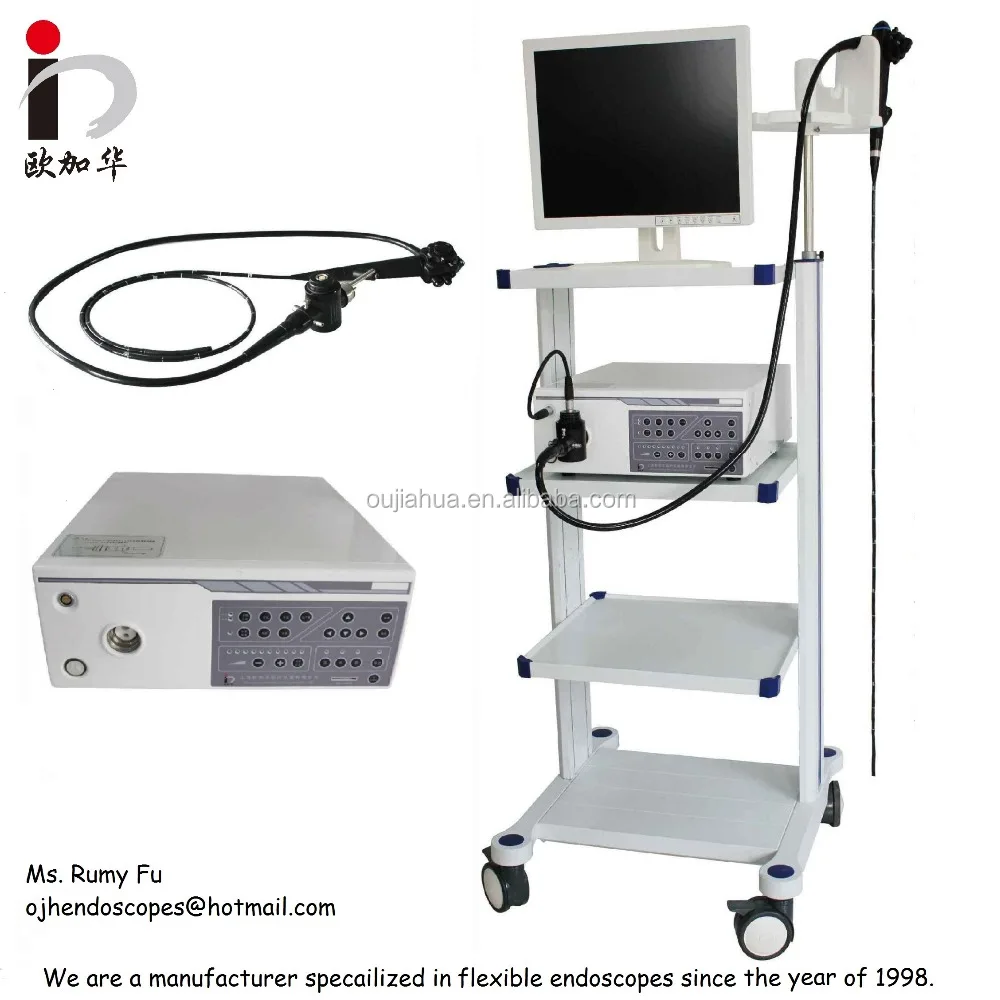 2018 newest HD option Veterinary gastroscope ,veterinary Flexible video gastroscope