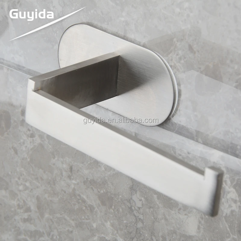 
novelty marble magnetic wall mounted kitchen paper towel holder cling 