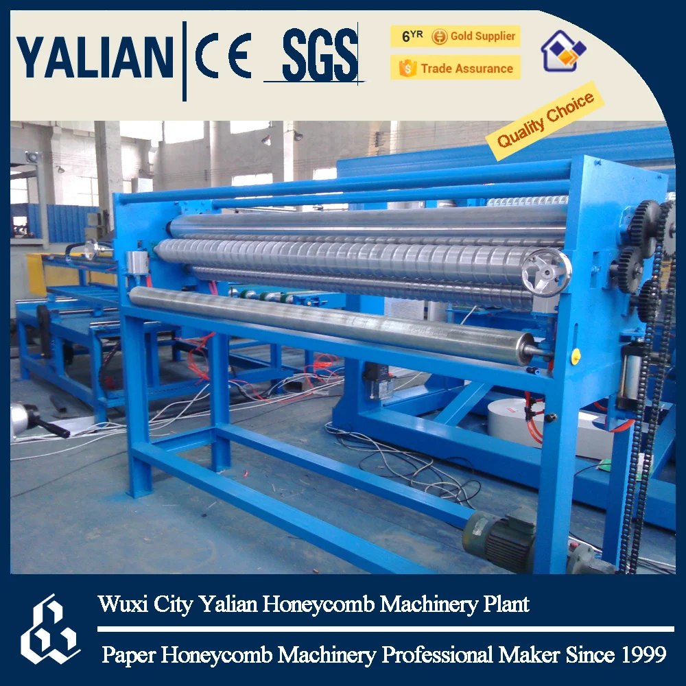 Standard Paper Honeycomb Door Core Making Machine China Products