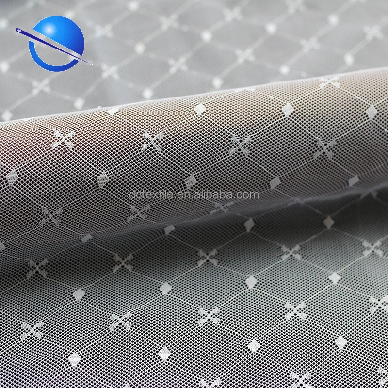 100 polyester mesh fabric mosquito net fabric for wedding dress