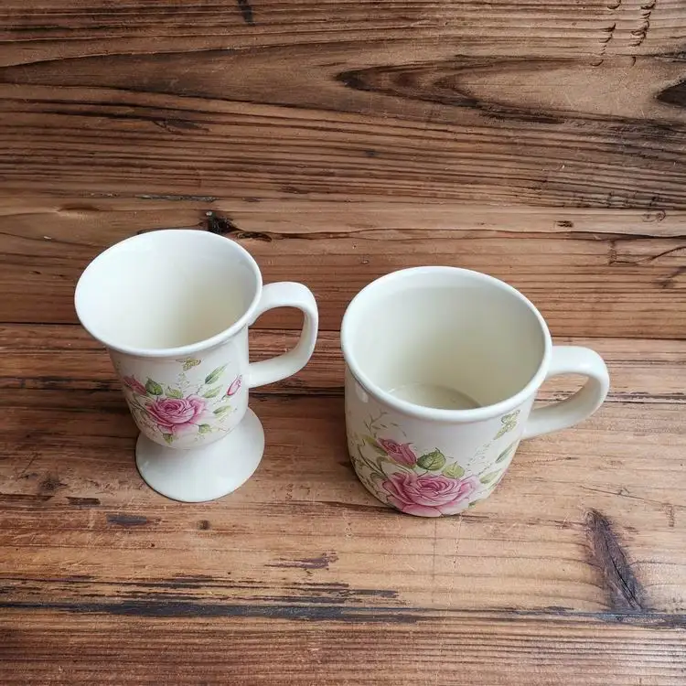 
Wholesale hot sell sublimation porcelain bulk print ceramic travel mug for souvenir 