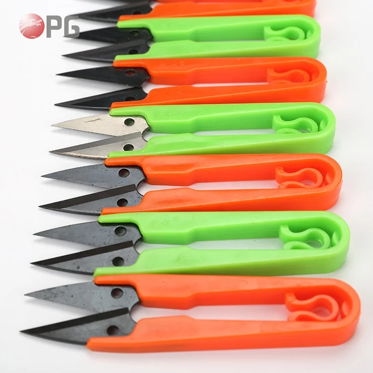 
2019 New Style Plastic Handle Barber Fabric Office Scissors 