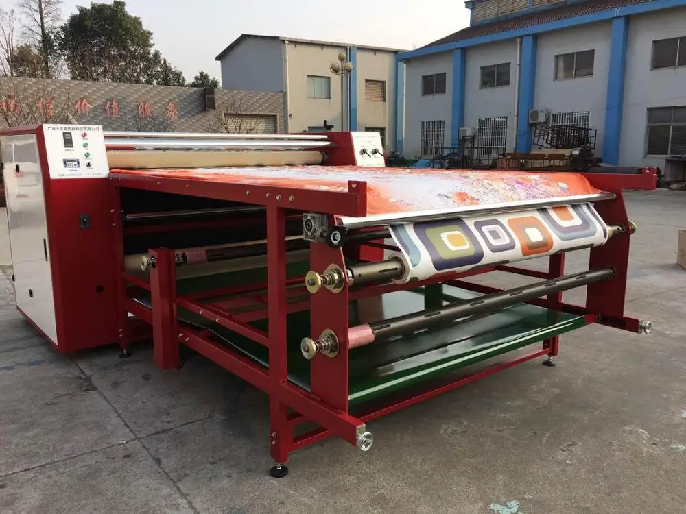 1.2m 1.7m 1.9m oil heating heat press machine sublimation calender