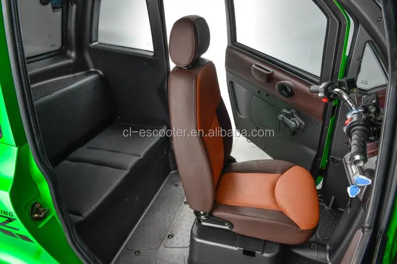 1000w hot sale enclosed electric passenger tricycle for adults