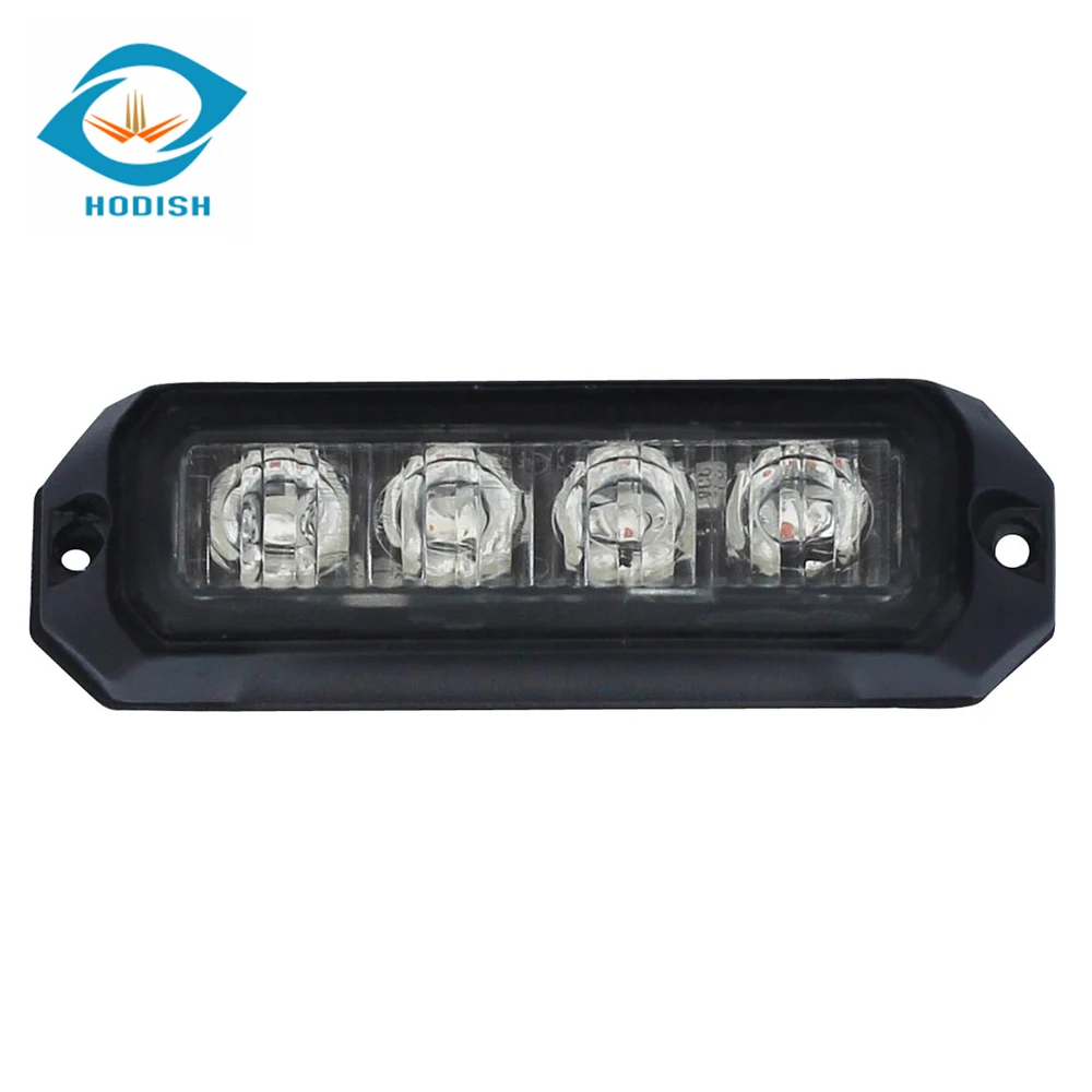 
DC12-24V Vehicle LED Strobe Lights, Slim Grille Lights for Trucks, Cars, Trailers 