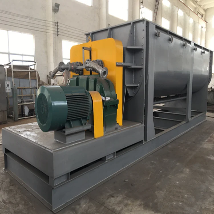 Cylinder rotating sludge dryer in drum drying equipment, coal-heating drum drying equipment