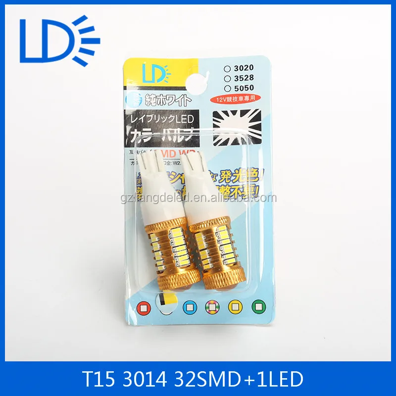 Супер яркий автомобиль светодиодные лампочки стоп хвост свет T15 Светодиодная Подсветка Для Автомобилей