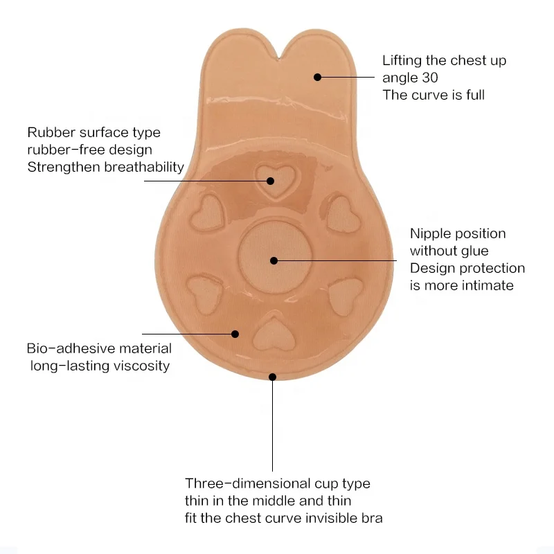 Women Nipple Covers Cute Sexy Nipple Cover With Silicone Adhesive