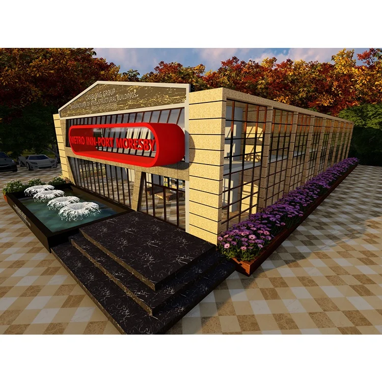 Design hotel kitchen construction chile steel structure building in Albania